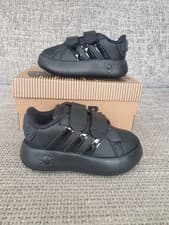 Image of ADIDIAS STAR WARS GRAND COURT CF Infant Black Hook And Loop Trainers