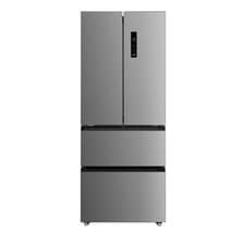 Image of electriQ 391 Litre French Style American Fridge Freezer - Stainless St eiQFD70FF