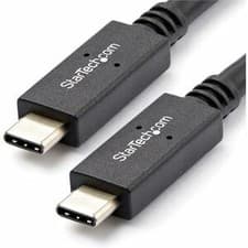 Image of Startech 1M 3 Ft Usb C Cable With Power Delivery 5A M/M Usb 3.1 10Gbps Usb-If Ce