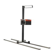 Image of Sealey Headlamp Beam Setter with Rails & Commercial Aiming Screen HBS97.HGV