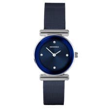 Image of Sekonda Ladies Ava Watch 26mm Blue Dial and Mesh Bracelet RRP £59.99