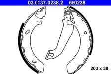 Image of Brake Shoe Set ATE 03.0137-0238.2