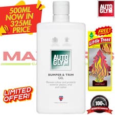 Image of Autoglym Bumper & Trim Gel 500ml - Car Trim Restorer Revives Colour