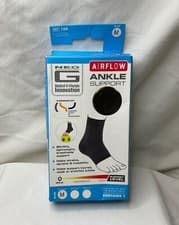 Image of NEO G Airflow Ankle Support MEDIUM (19-23 cm) Ref 724 - Black