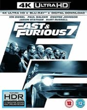Image of Fast and Furious 7 (4K UHD Blu-ray + Blu-ray+ Digital Download) [2015] [DVD]