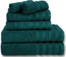 Image of 100% Egyptian Cotton Towel Super Soft 600GSM Luxury Face Hand Towels Bath Sheets