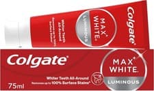 Image of Colgate Max White Luminous Toothpaste 75ml - Teeth Whitening Formula with SmartF
