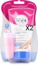 Image of 2 X VEET in shower hair removal cream SENSITIVE Skin- 150ML