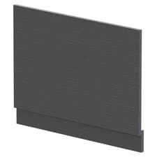 Image of Nuie Graphite Grey Woodgrain 750mm Bath End Panel - MPC2212