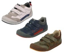 Image of Boys Startrite Bug Detailed Hook & Loop Shoes *Tickle*