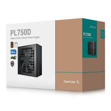 Image of DeepCool PL750D 750W PSU 80 Plus Bronze Power Supply ATX3.1 PCIe5.0 - Wired