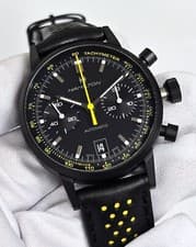 Image of HAMILTON American Classic Intra-Matic 40MM Black/Yellow Men's Watch H38446731