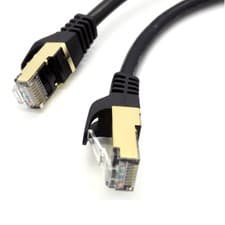 Image of Ethernet Cable RJ45 Cat8 40GBPS Network Gold Super Fast LAN Lead SSTP Patch LOT