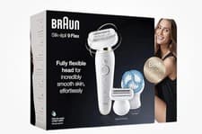 Image of Braun Silk-epil 9 Flex SensoSmart Epilator White/Rose Gold, Wet/Dry, + 5 Extras