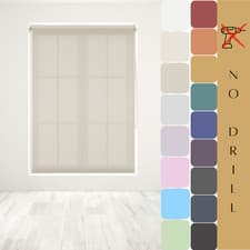 Image of Made To Measure No Drill Daylight Roller Blinds - No Drilling required!