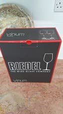 Image of Riedel Vinum Bordeaux Glass (Set of 2)  ORIGINAL PACKAGING + STICKERS