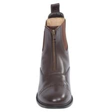 Image of Dublin Evolution Adults Zip Front Leather Paddock Boots  WB362