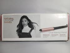 Image of Babyliss Oval Waving Wand Adjustable Temperature New In Box See Description