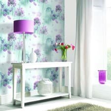 Image of Arthouse Spring Meadow Floral Pattern Wallpaper Flower Leaf Motif 697400