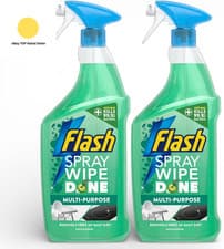Image of 2 X 800Ml Spray Wipe Done ANTI-BAC APPLE BLOSSOM Multi-Purpose Cleaning Spray -