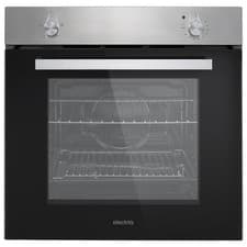 Image of electriQ 73 L Single Built-In Oven – Plug-In, A Rated, 4-Func, SS
