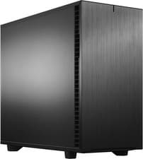 Image of Fractal Design Define 7 Black Brushed Aluminum/Steel E-ATX Silent Modular Mid