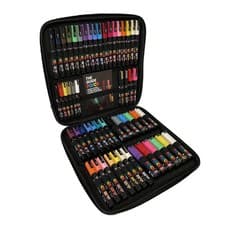 Image of Uni-ball Posca PC 1M - 3M - 5M Marker Paint Pens 8 , 12 , 24 , 54pc Art Sets UK