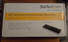 Image of StarTech.com USB-C Dock - 4K Triple Monitor Laptop Docking Station DK30CH2DEPUE