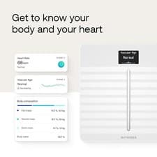 Image of Withings Body Cardio- WiFi Smart Scale with Body Composition & Heart Rate, White