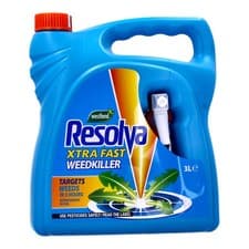Image of Resolva Xtra Fast Weedkiller Ready to Use for Home & Garden Use 3L Weed Killer
