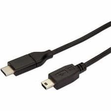 Image of Startech 2M 6 Ft Usb C To Mini Usb Cable M/M Usb 2.0 Usb C To Usb Mini Usb Type