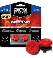 Image of KONTROL FREEK | INFERNO (PS4 & PS5) | 2 HIGH RISE PERFORMANCE THUMBSTICKS RED