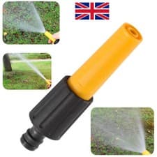 Image of Hozelock Hose Watering Spray Nozzle Gardening Adjustable Male Connector UK