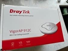 Image of DrayTek VigorAP 912C 866 Mbit/s PoE Wireless Access Point VAP912C-K