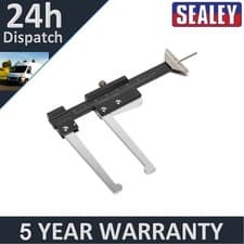 Image of Sealey Brake Disc Caliper with Tyre Tread Depth Gauge 0-56mm VS057