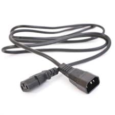Image of IEC C13 to C14 Power Extension Cable