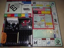Image of SUPERB HASBRO GAMES MONOPOLY THE CLASSIC BOARD GAME OPENED BUT UNPLAYED