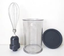 Image of BOSCH MaxoMixx Hand Blender, MS8CM6160G, Replacements Whisk  and Beaker ONLY. 