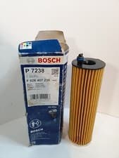 Image of Bosch F026407238 Oil Filter Fits Mercedes-Benz