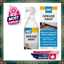 Image of HG Grease Away Cleaner, Kitchen Degreaser, Removes Fat & Oil – 500Ml