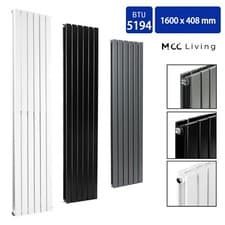Image of Horizonal Vertical Designer Flat Panel Central Heating Radiator Rad Anthracite