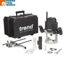 Image of Trend T12EK 2300W 1/2" Variable Speed Plunge Router 230V