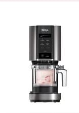 Image of Ninja Creami NC300UK Ice Cream & Frozen Dessert Maker. BNIB. Black & Silver.