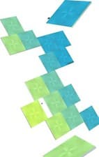 Image of Nanoleaf Canvas Starter Kit Multicoloured Smart Light Panels - 17 Light Squares