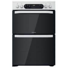 Image of New Graded White Hotpoint HDM67V9CM/U 60cm Electric Ceramic Cooker RRP£499 H50