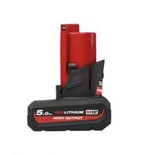 Image of Milwaukee M12 HB5 12v 5.0Ah HIGH OUTPUT Li-Ion Battery 4932480165