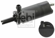Image of GENUINE FEBI WINDSCREEN WASHER PUMP FOR CITROEN RELAY PEUGEOT BOXER ALFA 147 159