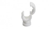 Image of Talon Single Hinged Pipe Clip Quick Lock 15mm QS15 - White BOX 100