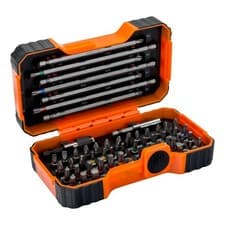 Image of Bahco 59/S54BC 54 Pcs Bit Set for Slotted Phillips Pozidriv Hexagonal Robert