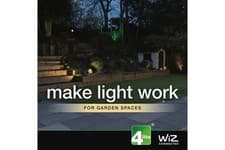 Image of 4lite WiZ Connected WiFi WIZ 4L2/2305 - LED GU10 IP44 Outdoor Up & Downlight
